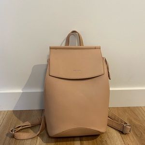 Pixie Mood Vegan Leather Purse and Backpack Pink Beige Tan